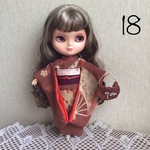 No18  アイシードール　りかちゃん　ネオブライス振袖3点セット