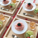 たらこパスタランチセット♡ミニチュアフード♡