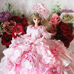 ★夢の秋SALE★ベルサイユの薔薇 パウダリーピンクのロマンティックドールドレス