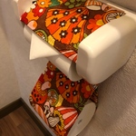 きのこのトイレットペーパーホルダー