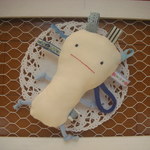 赤ちゃんにぎにぎ＊しゃかしゃか音のおもちゃ＊ブルー