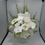 ＜itigodaihuk様　オーダー＞　プリザーブドフラワー 　お供え花　お盆　命日　仏花　白