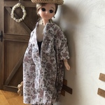 リカちゃん服＊大人可愛い羽織りワンピース