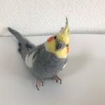 ※専用ページです※choco様ご依頼のノーマルオカメインコちゃん実物大です♪羊毛フェルト