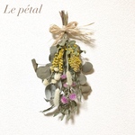 ドライフラワースワッグ＊ユーカリ&ミモザ③