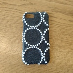 受注製作*ミナペルホネン*タンバリン*ジョーゼット*ネイビー*mina perhonen*iPhoneケース*iPhoneカバー*スマホケース*スマホカバー
