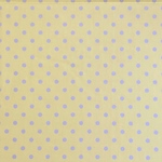 【布 110×50】水玉 パープル×イエロー(1-1)