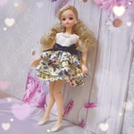 104【新作】【再販1】リカちゃんワンピース☆ハンドメイド 