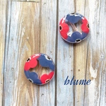 再販2【ビーズ】 AW flower paint beads Ⅱ"Anemone"#pkbl