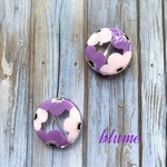 再販【ビーズ】 AW flower paint beads Ⅱ"Anemone"#re；pkppl