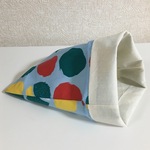ハリネズミ用寝袋♡水色丸