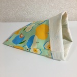 ハリネズミ用寝袋♡りんご黄緑