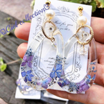 涼しげ山紫陽花 ピアス、イヤリング🌸drop