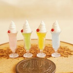 他 46種類以上のドリンク🥤♡パステルカラーのクリームソーダフロート(ミニチュアフード,フェイクフード,食品サンプル)