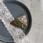 ウィリアム・モリス ×リボン刺繍 パッチンピン