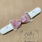 新柄☻ リボン型　マルチクリップ  姫カワ　ピンク