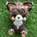 ＊リモ様オーダー品 ふわもふ あみぐるみ ワンちゃん(チワワ)＊