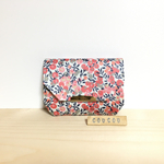 ラミネートの小さなお財布☆LIBERTY  ウィルトシャー(クラシックピンク)
