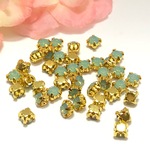 エアーブルーオパール4mm40個セット