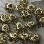 【6個】ハートチャーム　172