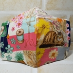 C.大きめ布マスク＊handmade cat🐾＊