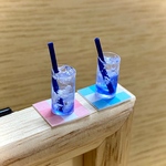 ☆さわやか　青空ソーダ☆   ミニチュア　ドリンク　ドールハウス　夏祭り