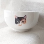 4匹の猫ちゃんどんぶり　小どんぶり　器Bタイプ