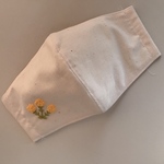 値下げ‼️夏用冷感マスク  限定1枚❗️立体  大人用 M  洗えるマスク  呼吸がしやすいマスク 刺繍  