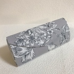 サングラスケース🎵グレー･花と果実