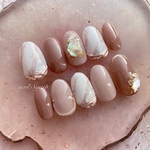 【大人気💗】nail: no.127♡ネイルチップ【秋ネイル】