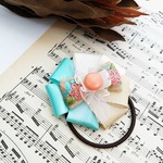 flowerfairy様専用 mintgreen princessリボンゴム