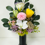 プリザ黄菊入り仏花2