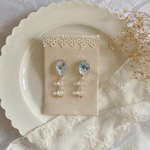 朝凪～お花のピアス～