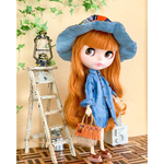【再販】ネオブライスサイズ ジュートフリンジバッグ チャーム付