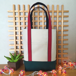 SALE品【送料込】帆布縦長トート