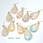 winter　bowl【ピアスorイヤリングクリップ】
