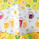 ！送料無料！夏向け手ぬぐいハンドメイドマスク お酒