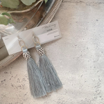 silk tassel bijou pierce