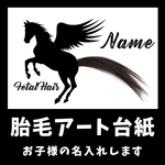 胎毛アート台紙★ペガサス