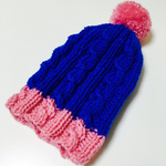 baby&kids☆ ツートン ニット帽