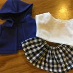 ぽぽちゃん服　パーカーセット② 