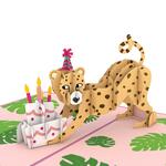 ポップアップグリーティングカード　Wild Birthday 