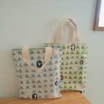 【SALE】小さなトートバッグ　triangle03