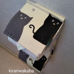 [再販]おとぼけ猫さん　トイレットペーパーホルダーカバー
