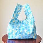 レジ袋型エコバッグ◎風鈴◎ランチバッグ◎コンビニ袋◎薬局袋◎マチたっぷり15㎝◎