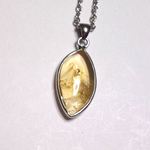 Sale★トパーズ☆リーフ型ペンダント