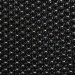 カラーパール ブラック 8mm 約130個 ビーズパーツ アクセサリー材料 パール素材 穴無し  パール