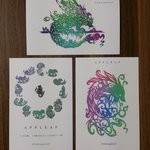 オリジナル切り絵のポストカードセット