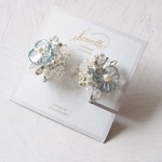 flowerピアス/イヤリング(silver)