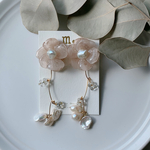 再販♥2way♡つぶつぶとストック風お花ピアス/イヤリング 